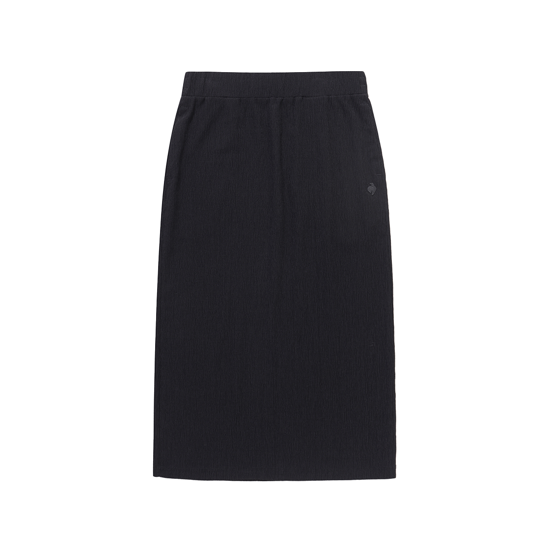 르꼬끄 스포르티브 여성 플리츠 미디 스커트 - 블랙(QQ222OSK53)(le coq sportif Women's Pleated Midi Skirt Black) - 1