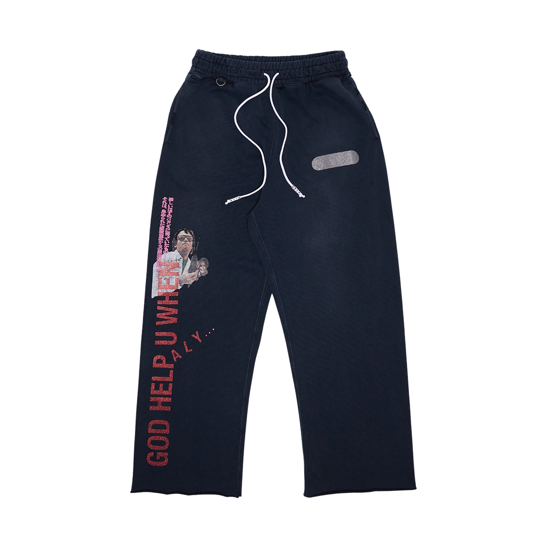 팔리 할리우드 라이드 위드 더 데블 스웨트팬츠 블랙(Paly Hollywood Ride With The Devil Sweatpant Black)