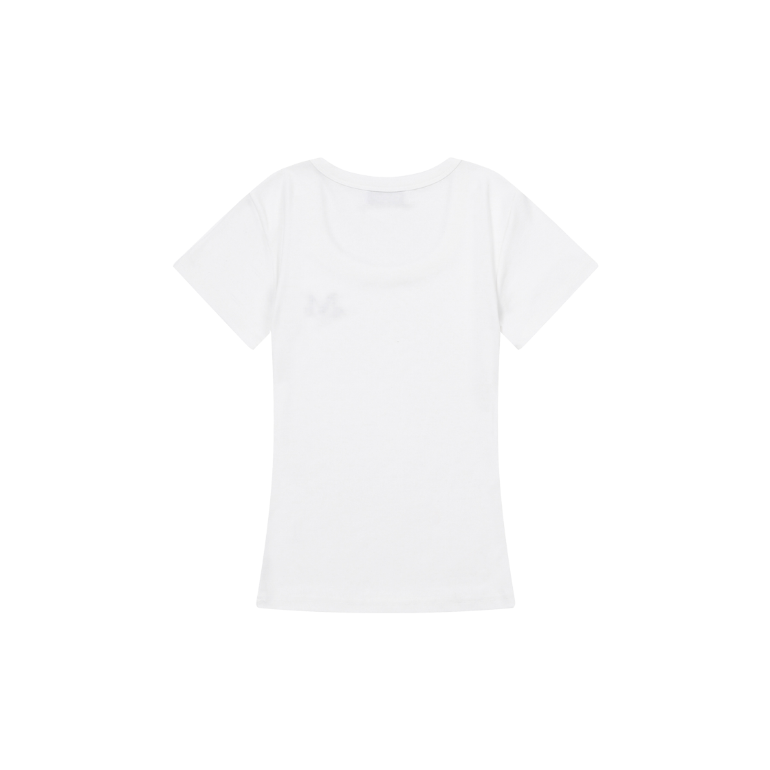 무센트 페링 미디 라운드넥 반팔티 화이트(MUCENT Ferring Midi Round Neck Half T White) - 2