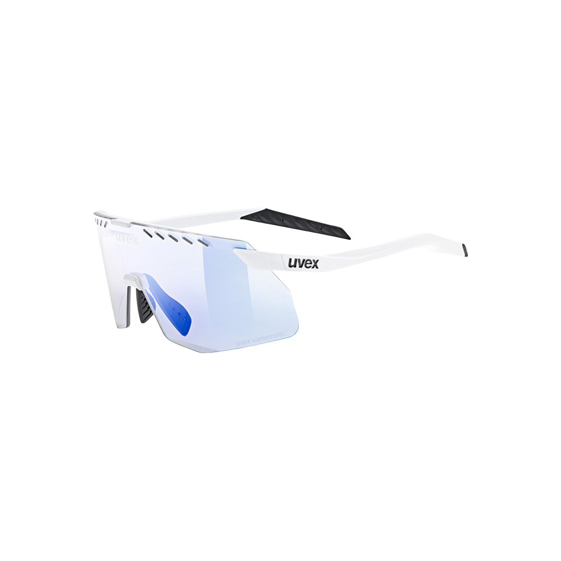 우벡스 페이스 스테이지 스몰 V 화이트 변색렌즈 블루(uvex Pace Stage Small V White Variomatic® Blue)