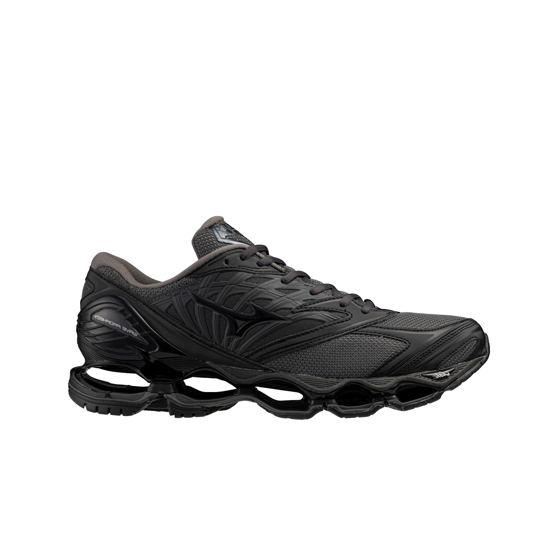 [KREAM 단독] 미즈노 웨이브 프로페시 LS 아이언 게이트 블랙 블랙 샌드([KREAM 단독] Mizuno Wave Prophecy LS Iron Gate Black Black Sand)