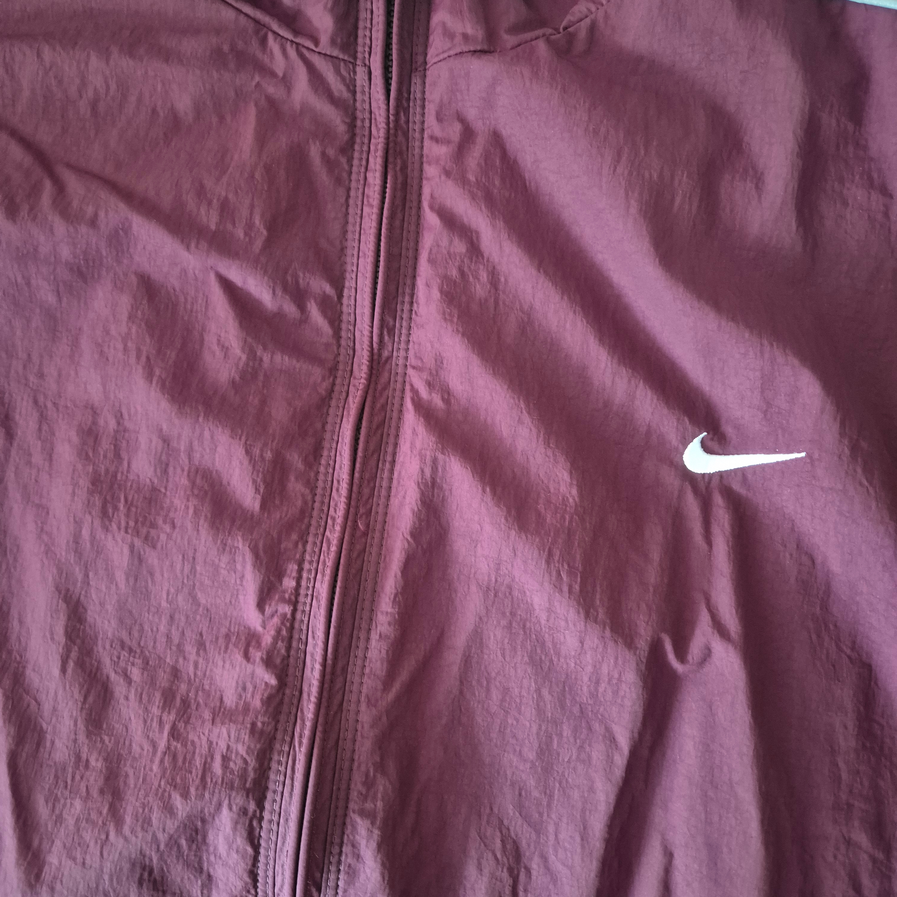 Nike NSW Solo Swoosh Woven Track Jacket Night Maroon - Asia 착용 스타일