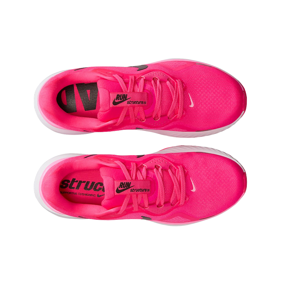 (W) 나이키 스트럭처 26 하이퍼 핑크 핑크 스펠((W) Nike Structure 26 Hyper Pink Pink Spell) - 2