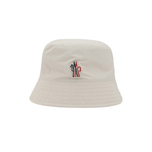 K1-097-3B00006-598C2-20C Moncler Grenoble Logo Patch Bucket Hat Beige - 25SS