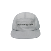 Isummerly Summer Girls Nylon Camp Cap Gray
