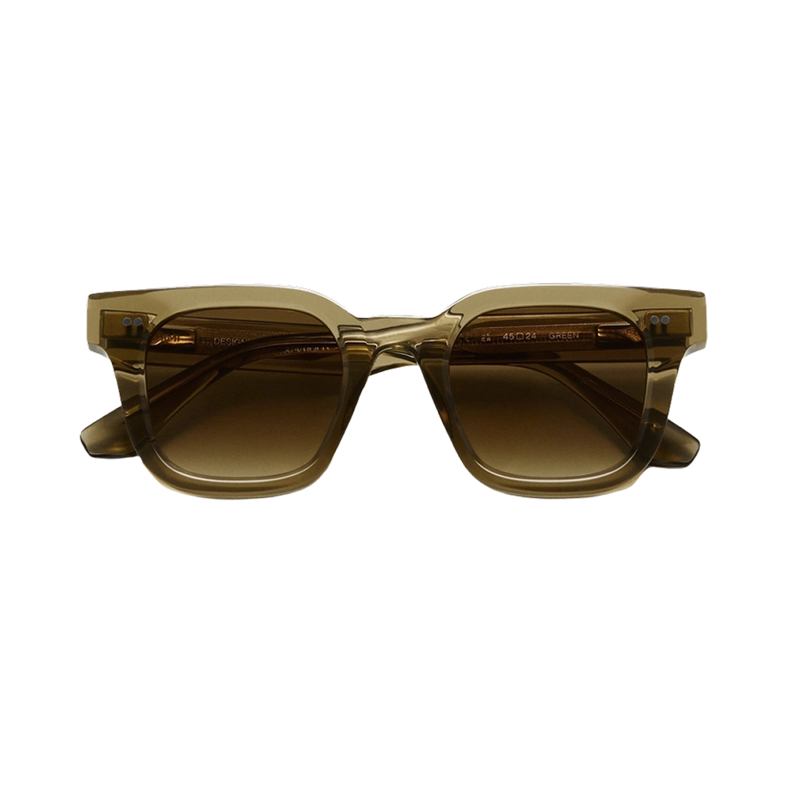 치미 04 코어 아세테이트 선글라스 그린 브라운 렌즈(Chimi 04 Core Acetate Sunglasses Green Brown Lenses) - 1