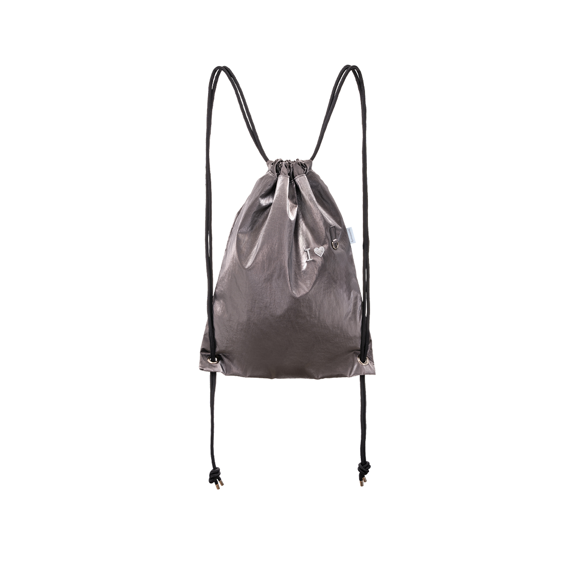아이썸머리 걸 스트링백 다크 그레이(Isummerly Girl String Bag Dark Gray)