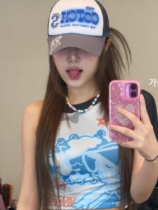 Cotchs To Do List Crop Tee, Cotchs Custed Trucker Cap 착용 스타일