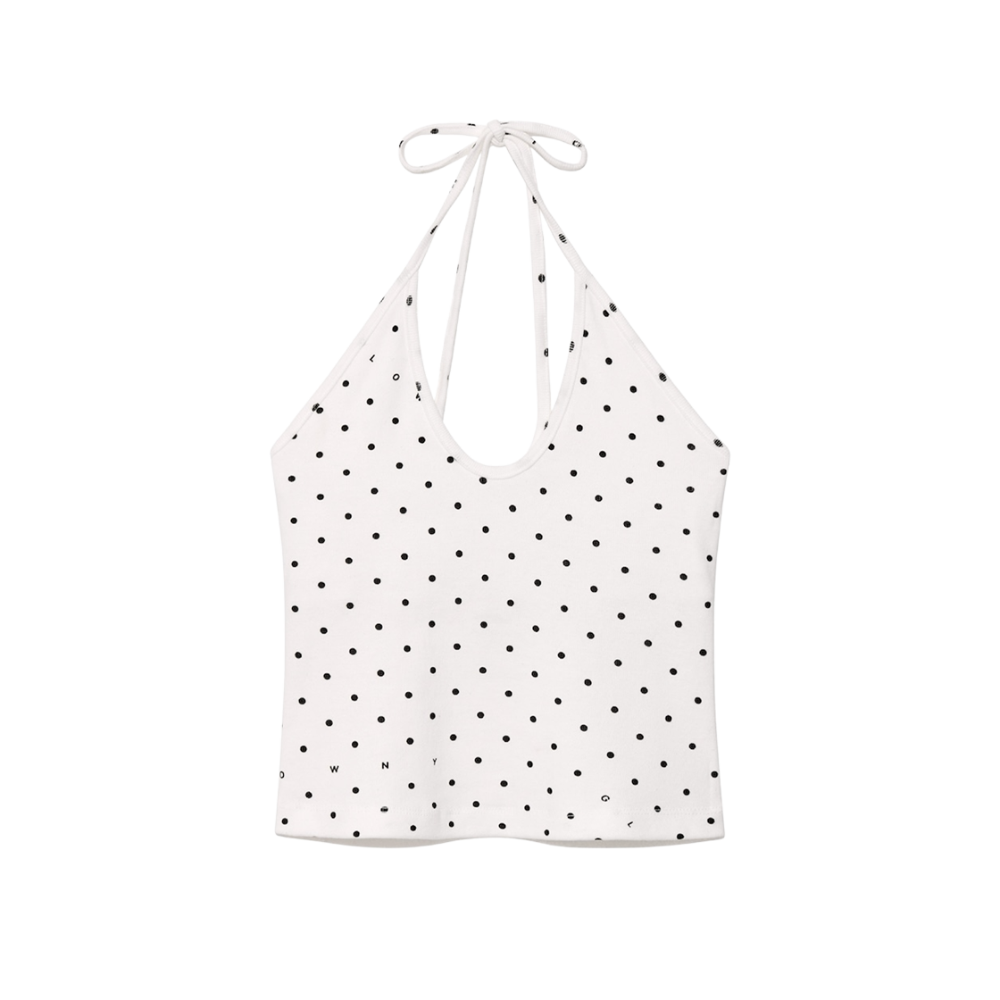 - (W) Glowny Wild Halter Camisole Dotty Maze