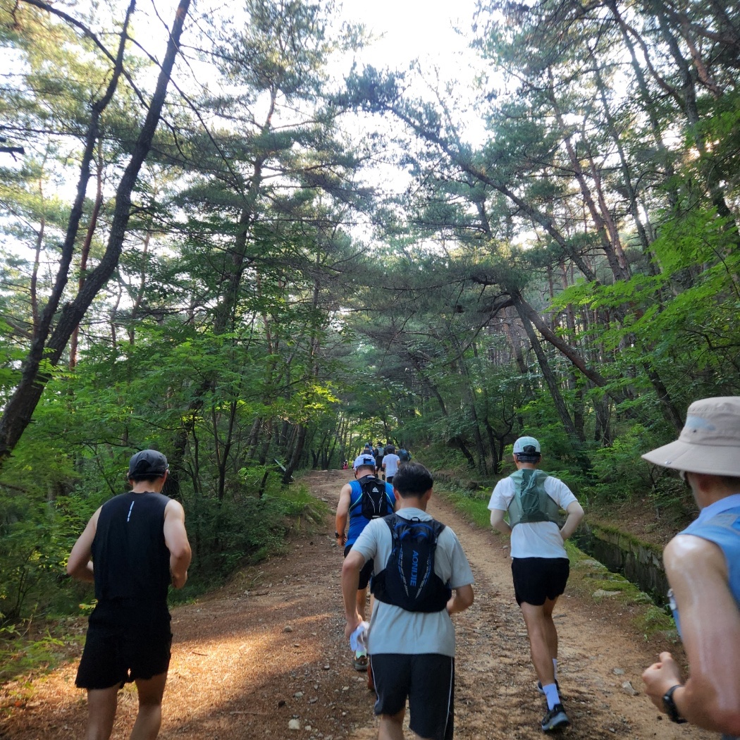 Asics Metafuji Trail Cool Matcha Black 착용 스타일 - 3