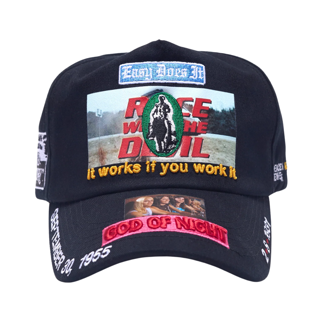 팔리 할리우드 에프원 햇 블랙(Paly Hollywood F1 Hat Black)