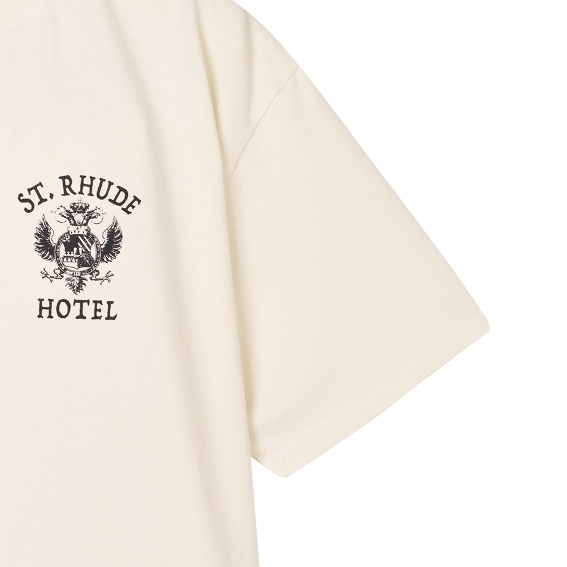 KM5CTSSRD02WT Rhude St. Rhude Seal Tee Vintage White - 25FW - #5
