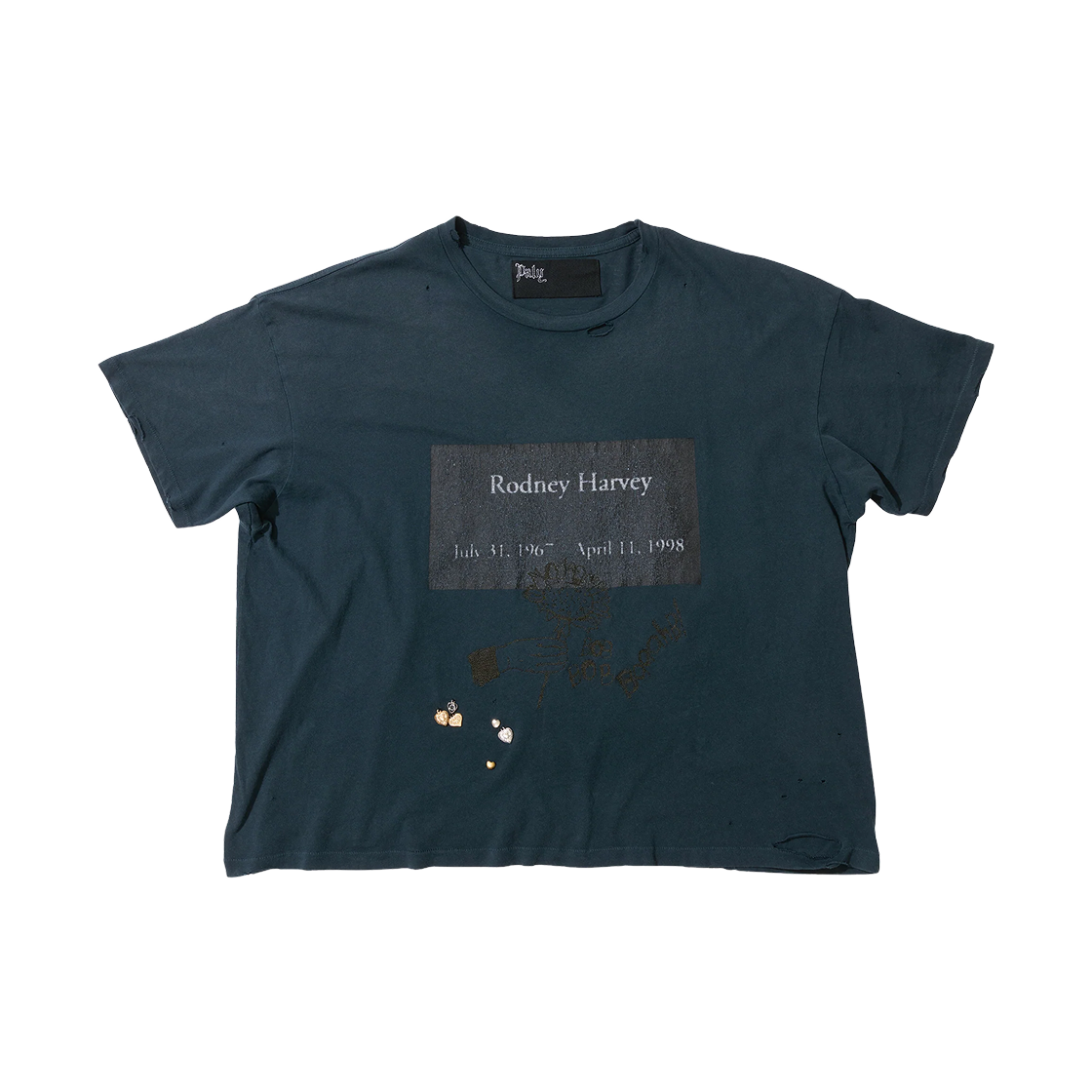 팔리 할리우드 메모리얼 티셔츠 블랙(Paly Hollywood Memorial T-Shirt Black)