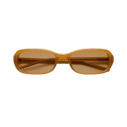 Chimi Code Acetate Renew Sunglasses Honey Gradient Light Brown Lenses