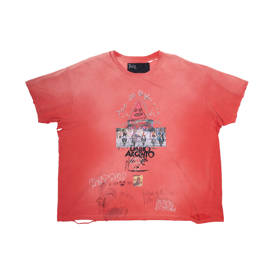 팔리 할리우드 스피릿 오브 지미 티셔츠 레드(Paly Hollywood Spirit Of Jimmy T-Shirt Red)