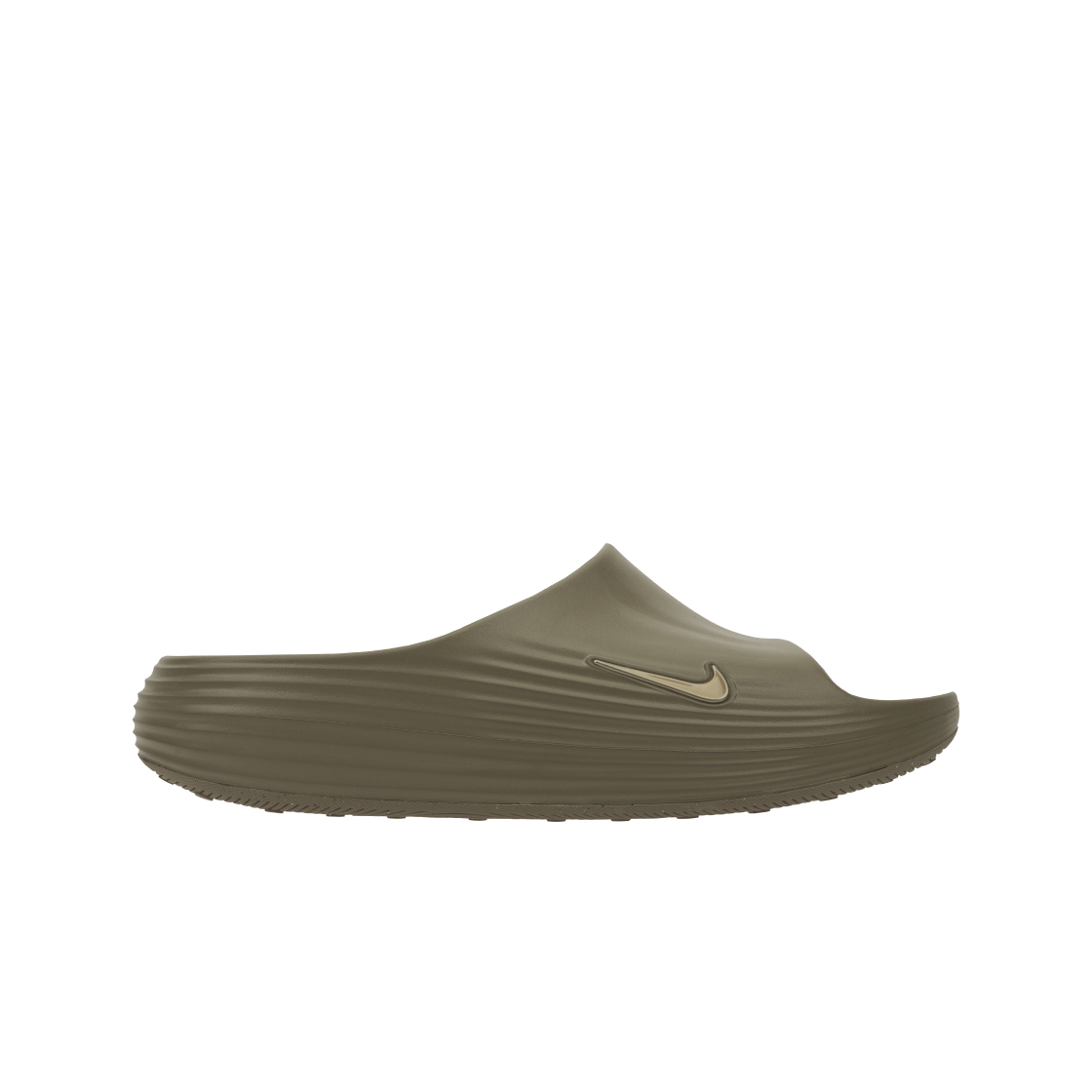 나이키 리액트X 리주버네이트 슬라이드 카키(Nike ReactX Rejuven8 Slide Khaki)