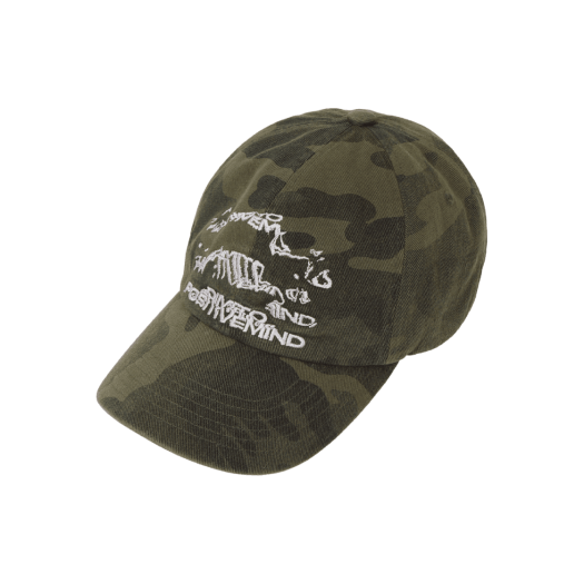 WVPA37440 Dimito Haze Cotton 6Panel Cap Washed Camo