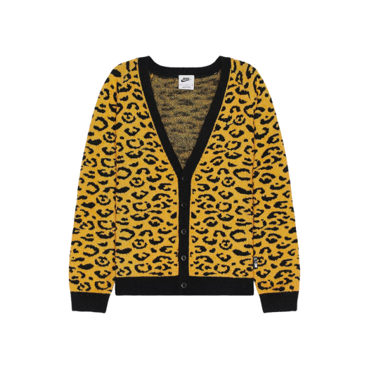 Nike NSW Circa Cardigan Wheat Gold Black - US/EU