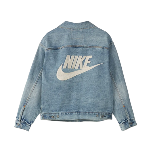 002TM0000 Levi's x Nike Trucker Jacket Light Blue