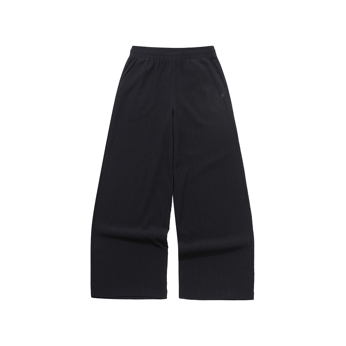 르꼬끄 스포르티브 여성 플리츠 스트레이트핏 팬츠 - 블랙(QQ222OPT52)(le coq sportif Women's Pleated Straight-Fit Pants Black) - 1