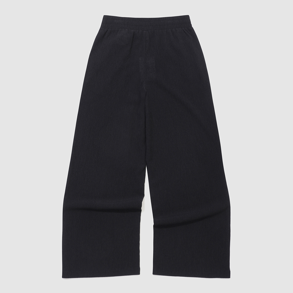 르꼬끄 스포르티브 여성 플리츠 스트레이트핏 팬츠 - 블랙(QQ222OPT52)(le coq sportif Women's Pleated Straight-Fit Pants Black) - 3