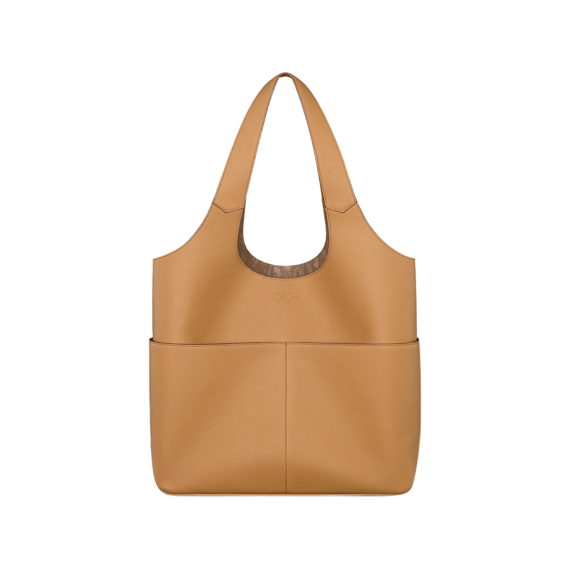 1LLSH276KEC-H130 Dior Prive Tote Bag Dior Icons Calfskin Brown