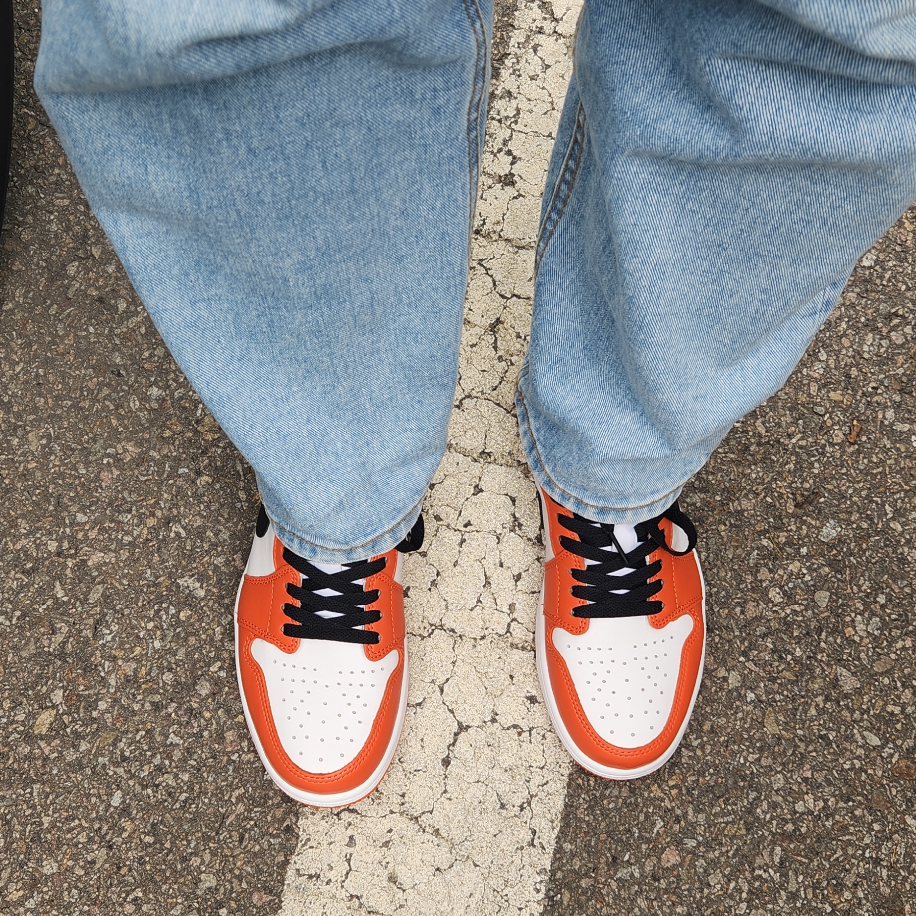 Jordan 1 Low OG Starfish 착용 스타일 - 6