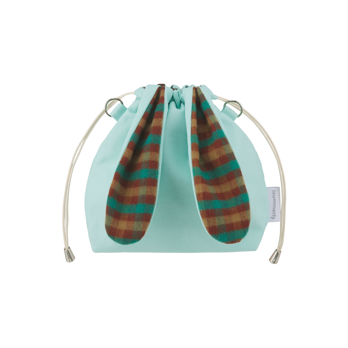 ISUB0024 Isummerly Bunny Bag Mint Check