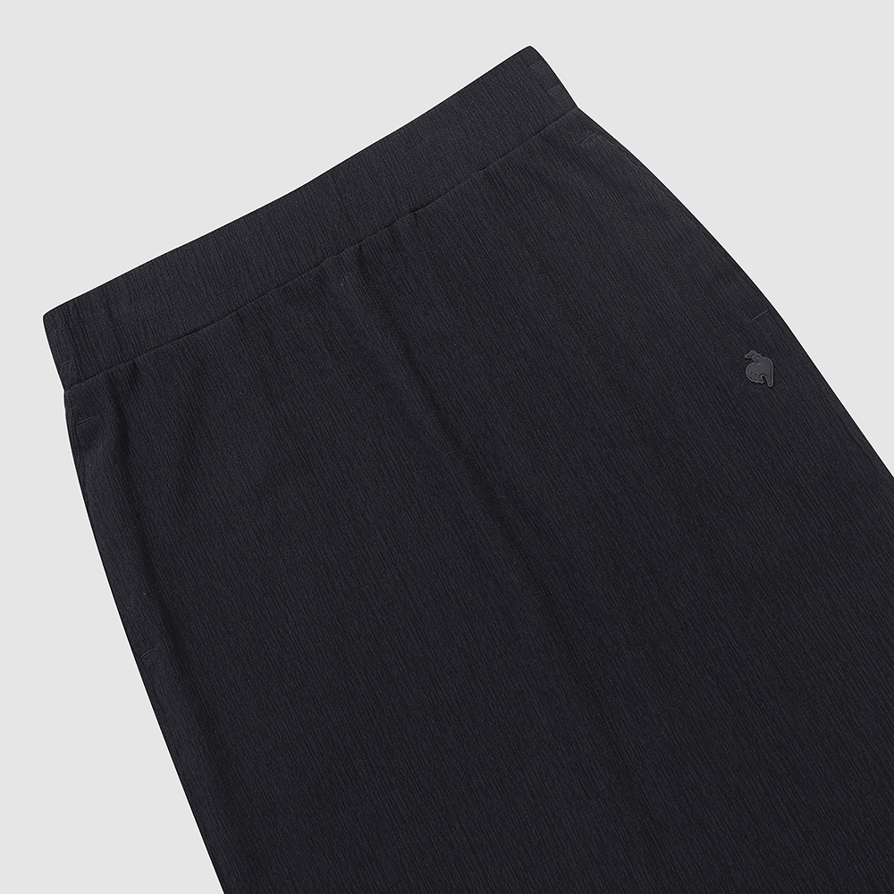 르꼬끄 스포르티브 여성 플리츠 미디 스커트 - 블랙(QQ222OSK53)(le coq sportif Women's Pleated Midi Skirt Black) - 5
