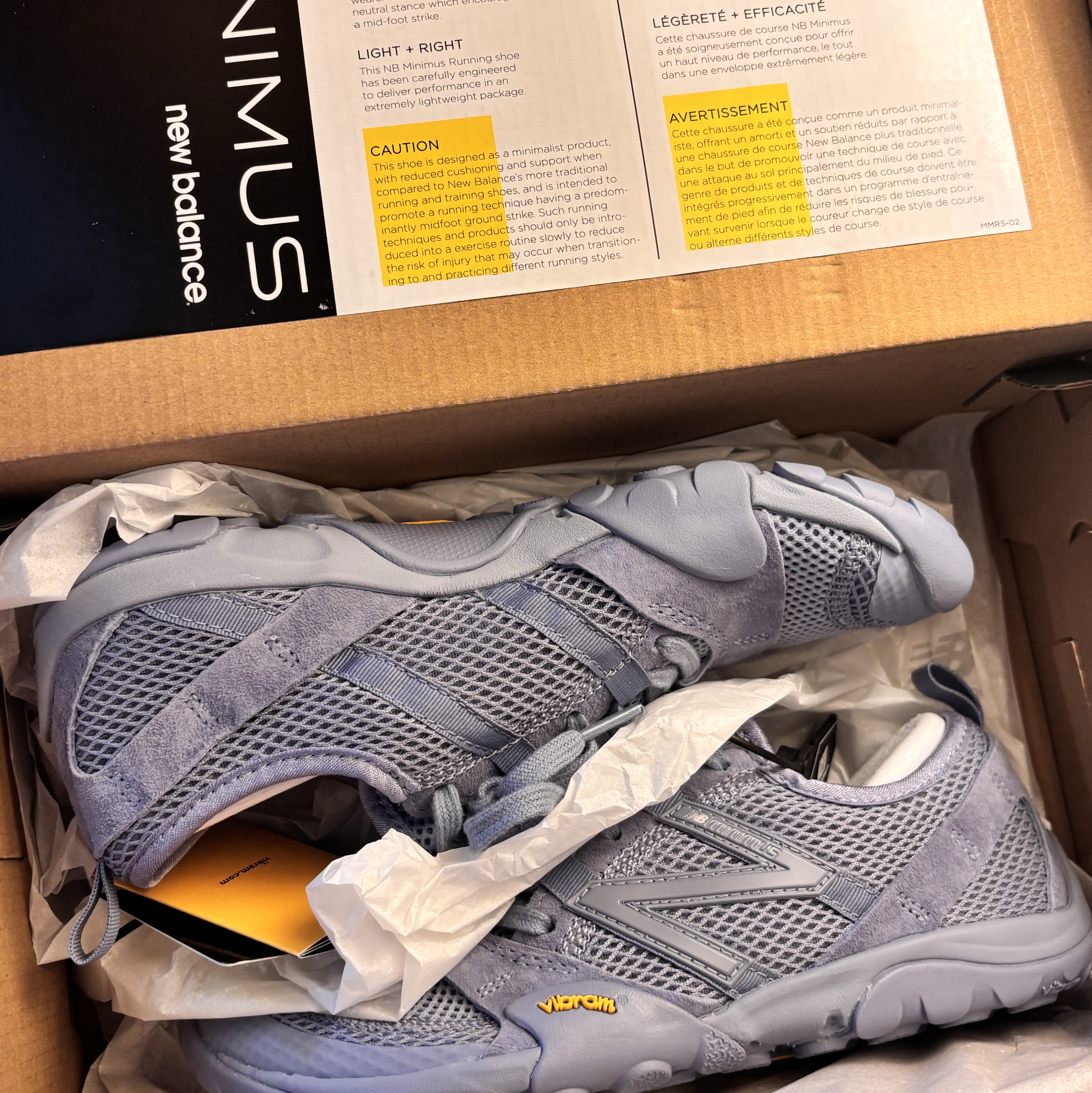 New Balance Minimus MT10 Dusk Shower Pearl Grey 착용 스타일