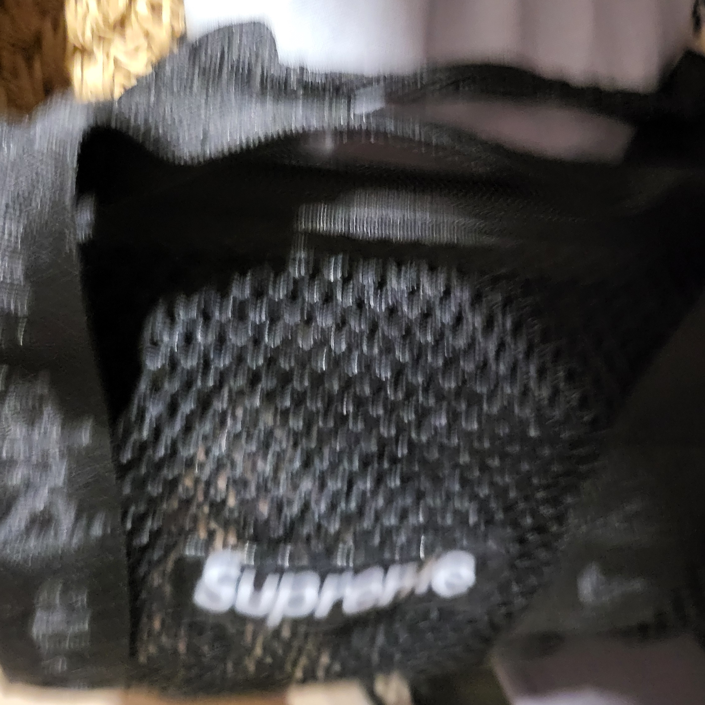 Supreme Mesh Mini Duffle Bag Black - 25SS 착용 스타일