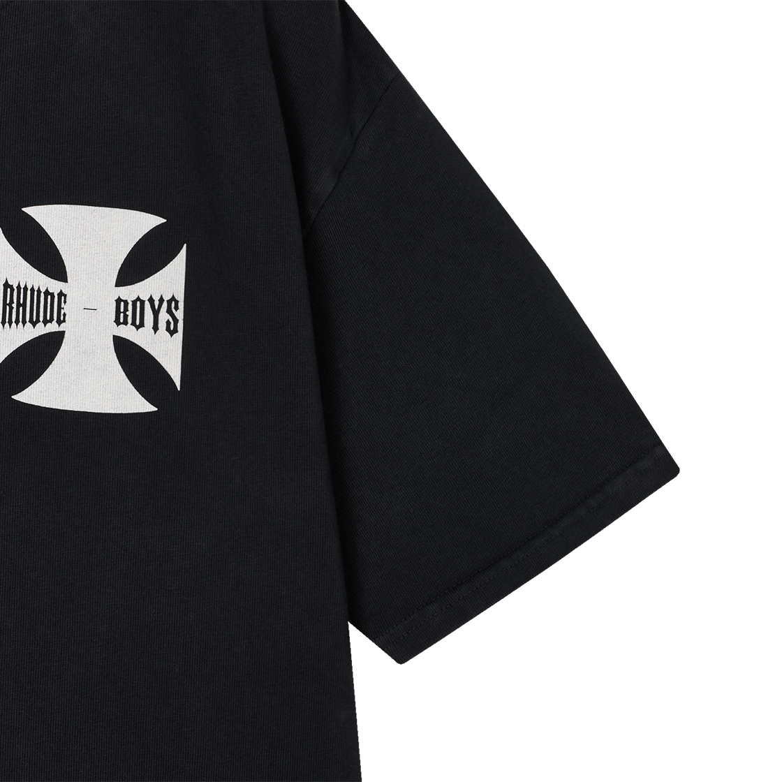 루드 보이즈 티 빈티지 블랙 - 25FW(Rhude Boys Tee Vintage Black - 25FW) - 5