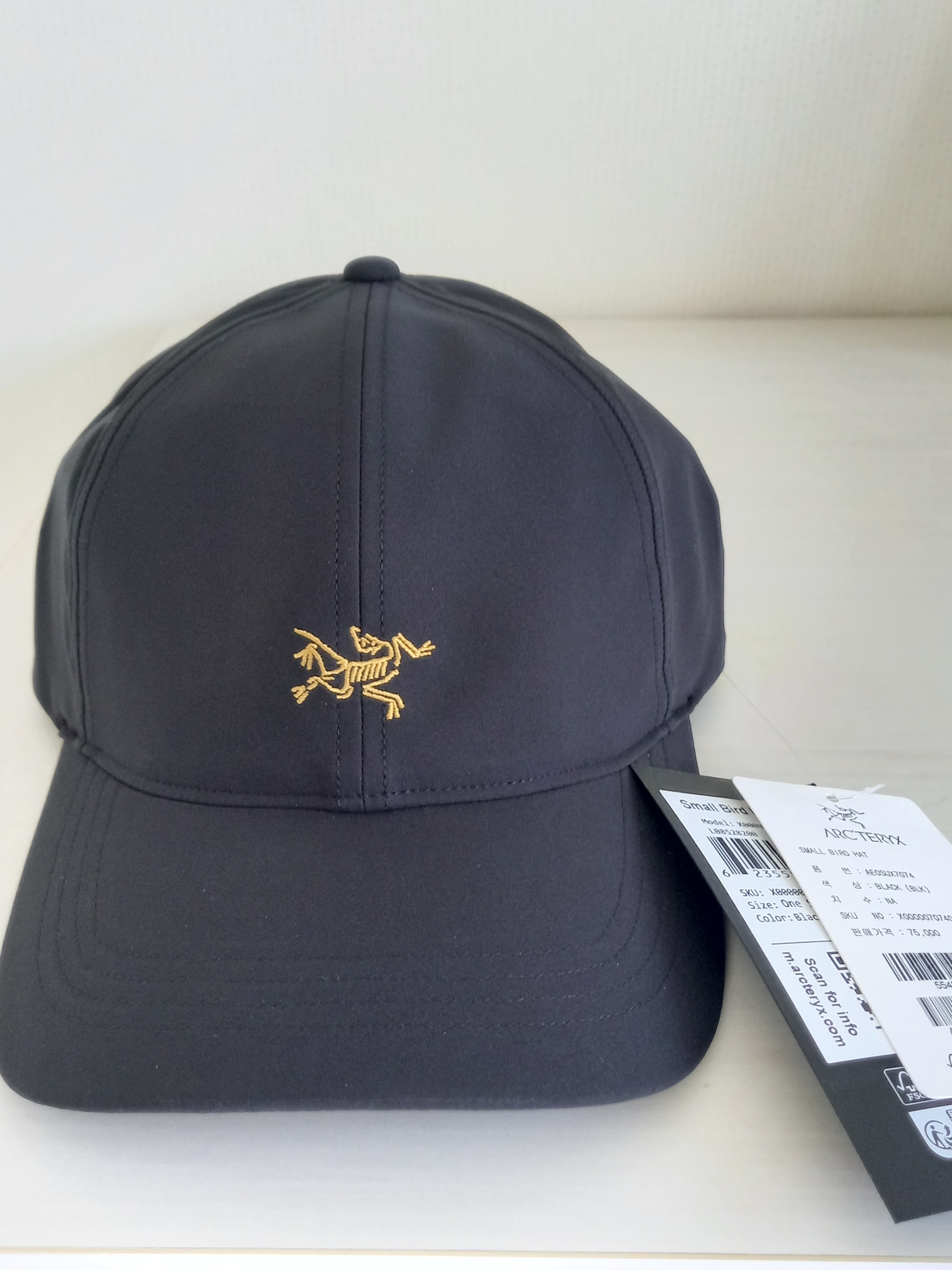 Arc'teryx Bird Word Cap 24K Black, Arc'teryx Keyring Metal 착용 스타일 - 4