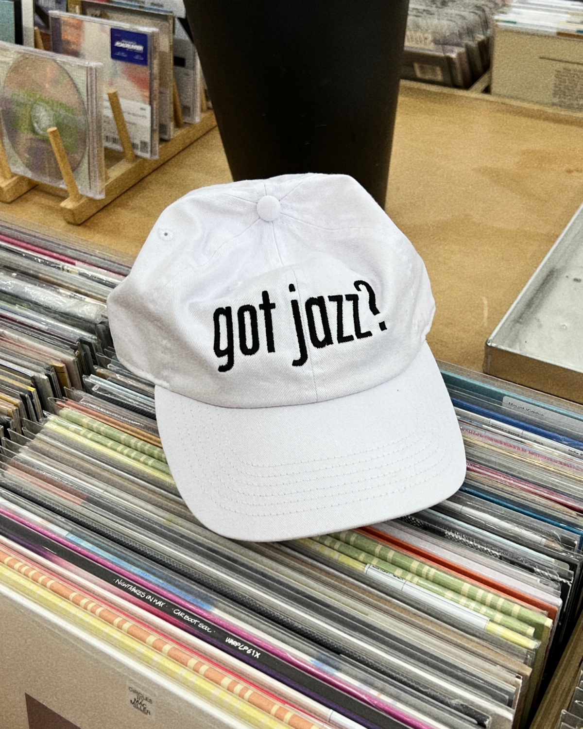 사운즈굿 갓 재즈? 캡 화이트(Sounds Good got jazz? Cap White) - 3