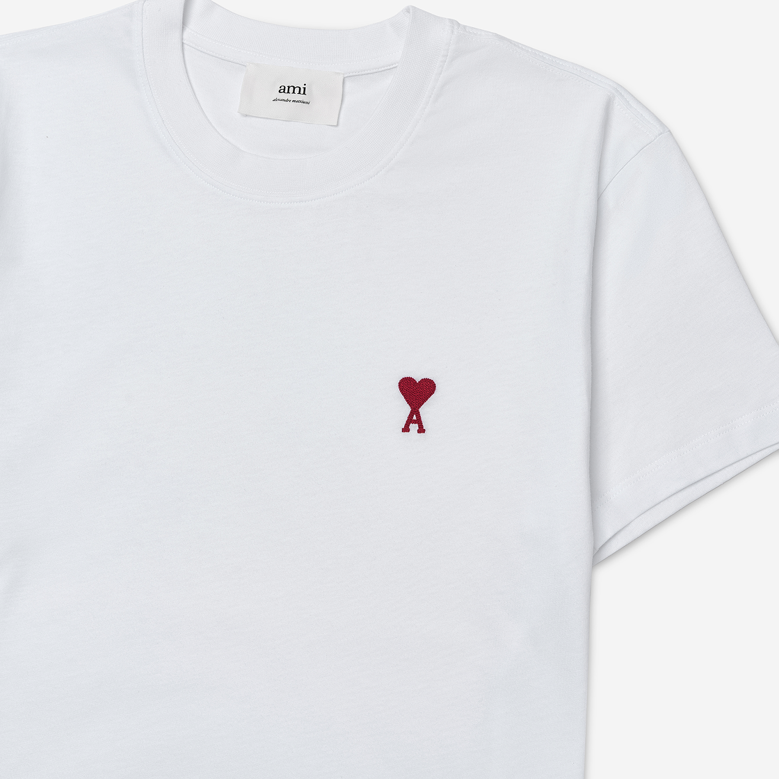 BFUTS001-724-100 AMI de Coeur T-Shirt White - 22SS - #3