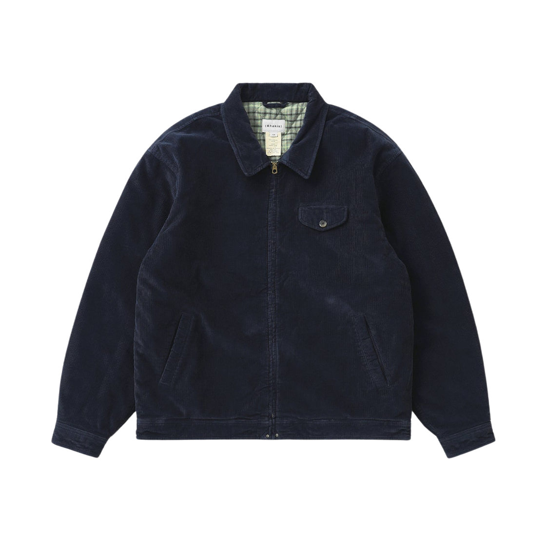 카키스 코듀로이 스윙 자켓 페이디드 네이비(Khakis Corduroy Swing Jacket Faded Navy) - 1