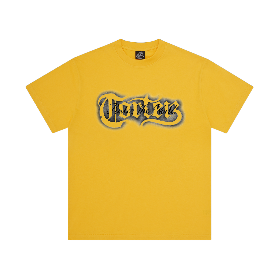 - Corteiz RTW Tatted T-Shirt Yellow