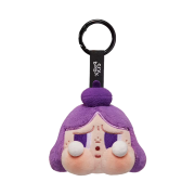 Pop Mart Crybaby Cheer Up, Baby! Series Plush Pendant Purple (Opened Case)