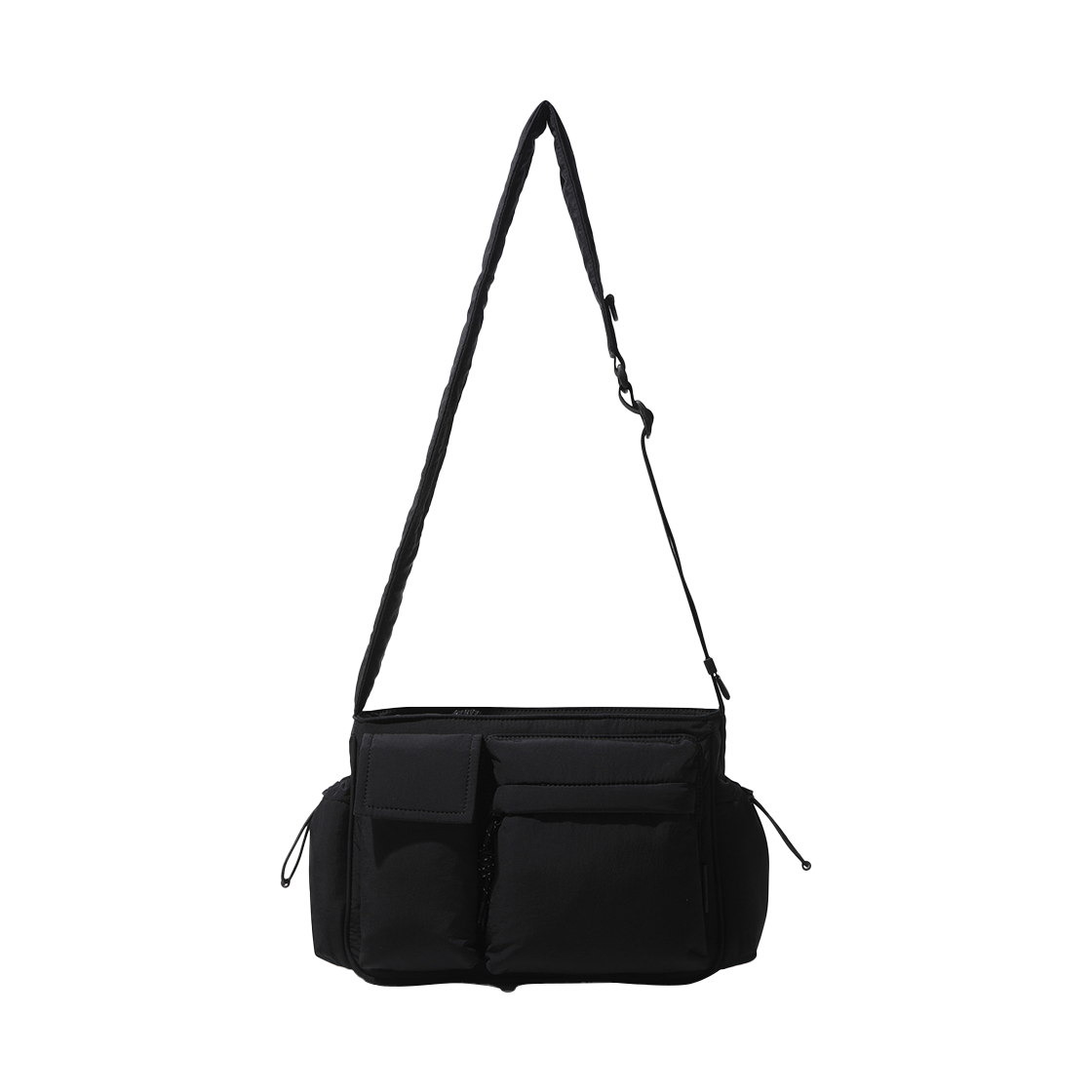 CRBAX25512BKX Customellow Nylon Cross Bag Black - 대표 이미지 #1