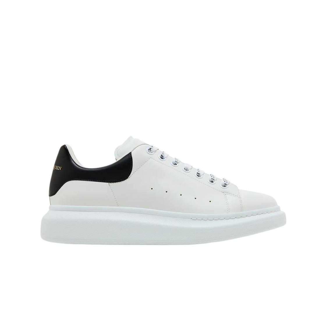 알렉산더 맥퀸 오버사이즈드 스니커즈 화이트 블랙(Alexander McQueen Oversized Sneakers White Black)