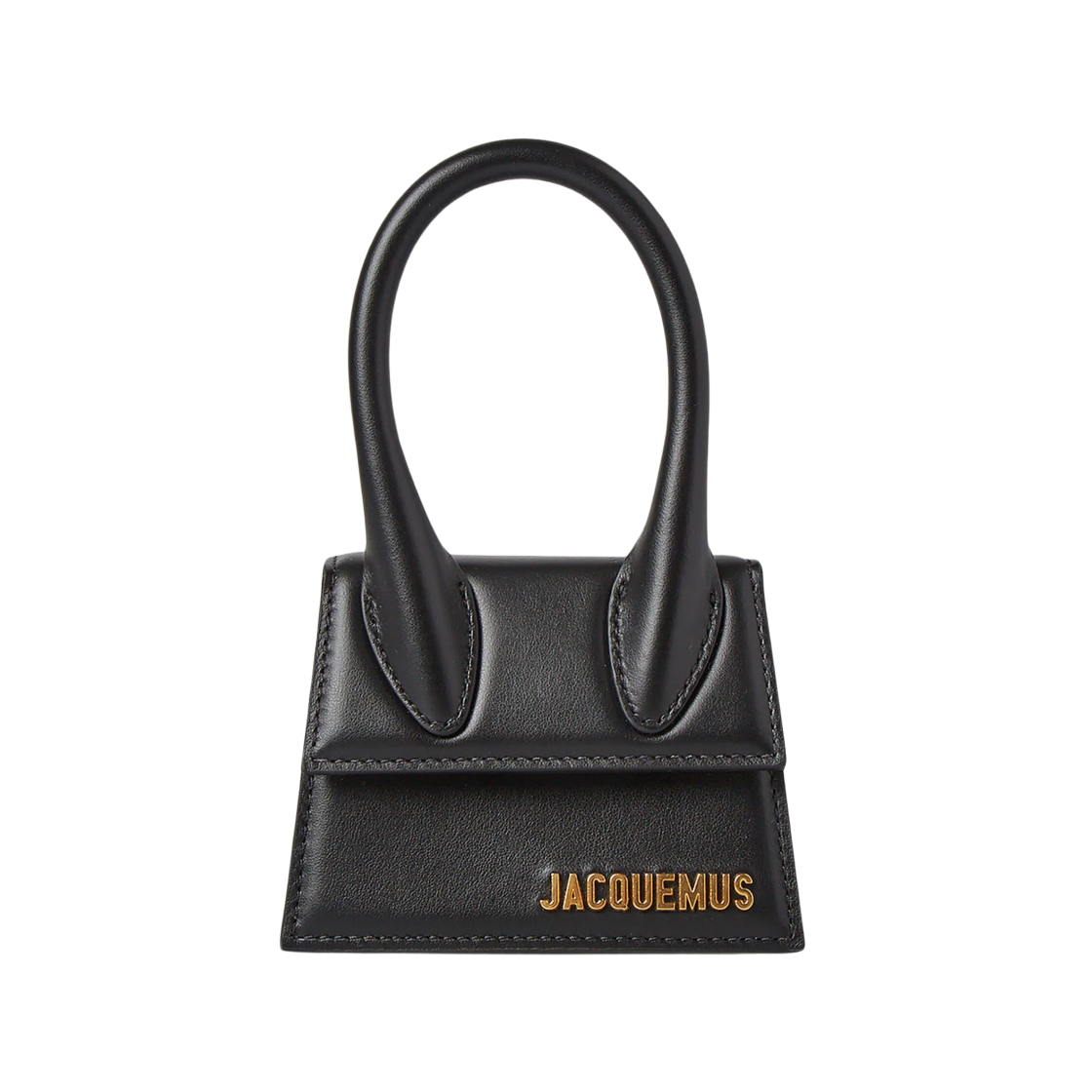 자크뮈스 르 치키토 미니 핸드백 블랙 골드(Jacquemus Le Chiquito Mini Handbag Black Gold)