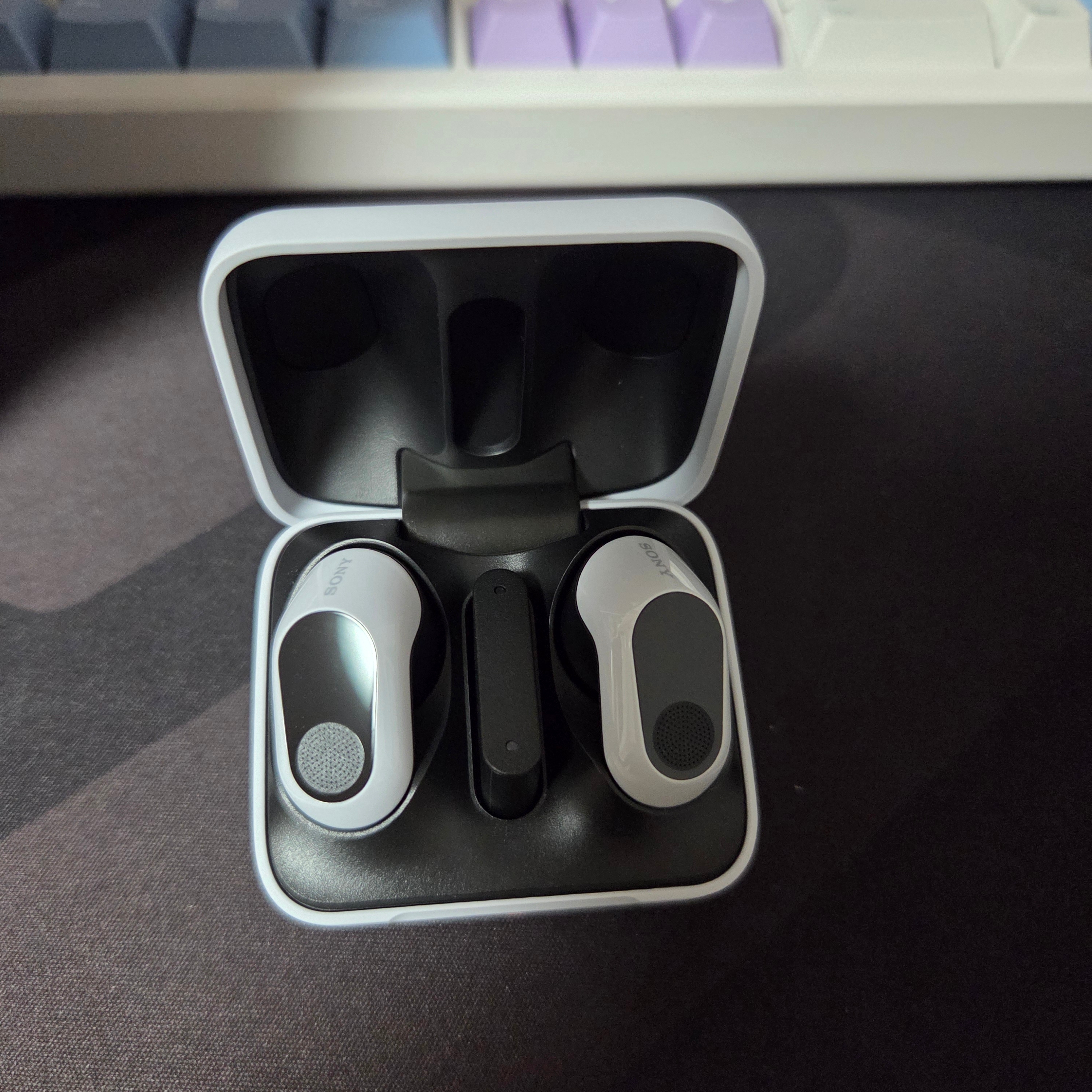 Sony INZONE Buds White (Sony Korea Ver.) 착용 스타일 - 1