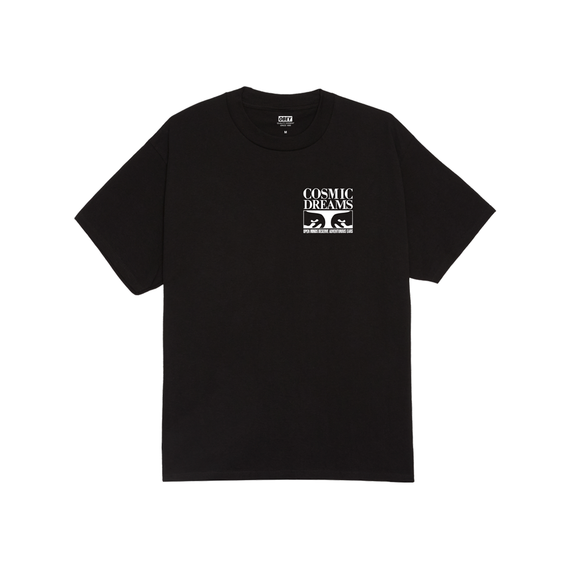 오베이 코스믹 드림즈 클래식 티셔츠 블랙(Obey Cosmic Dreams Classic T-Shirt Black) - 2