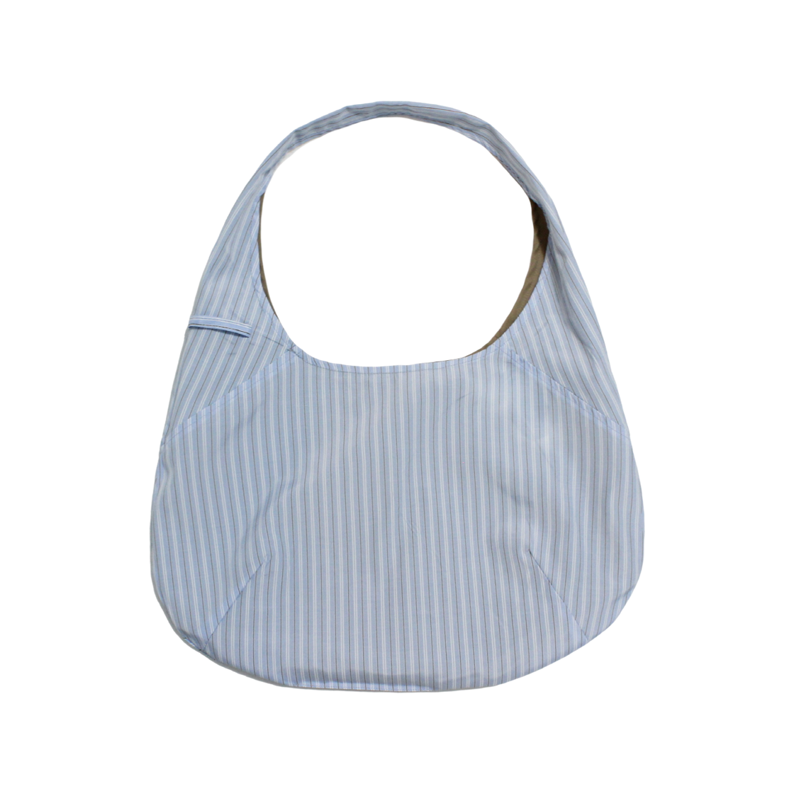 키미저리 리버서블 스트라이프 토트 백 베이지(Keymiesry Reversible Stripe Tote Bag Beige)