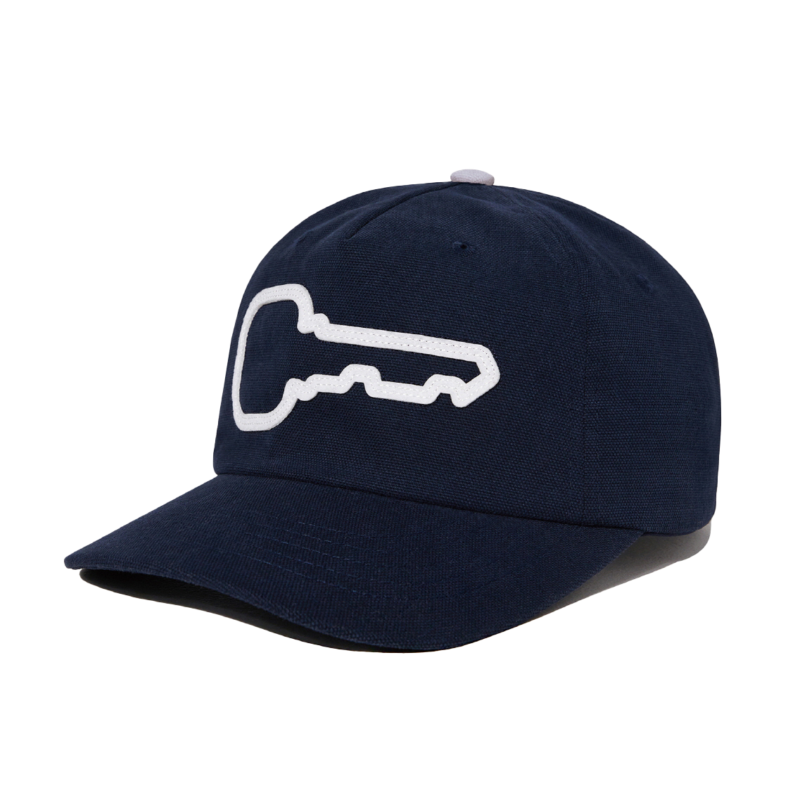 KAU2CA03K-NVY Keymisery Key's Appliquer Felt Cap Navy
