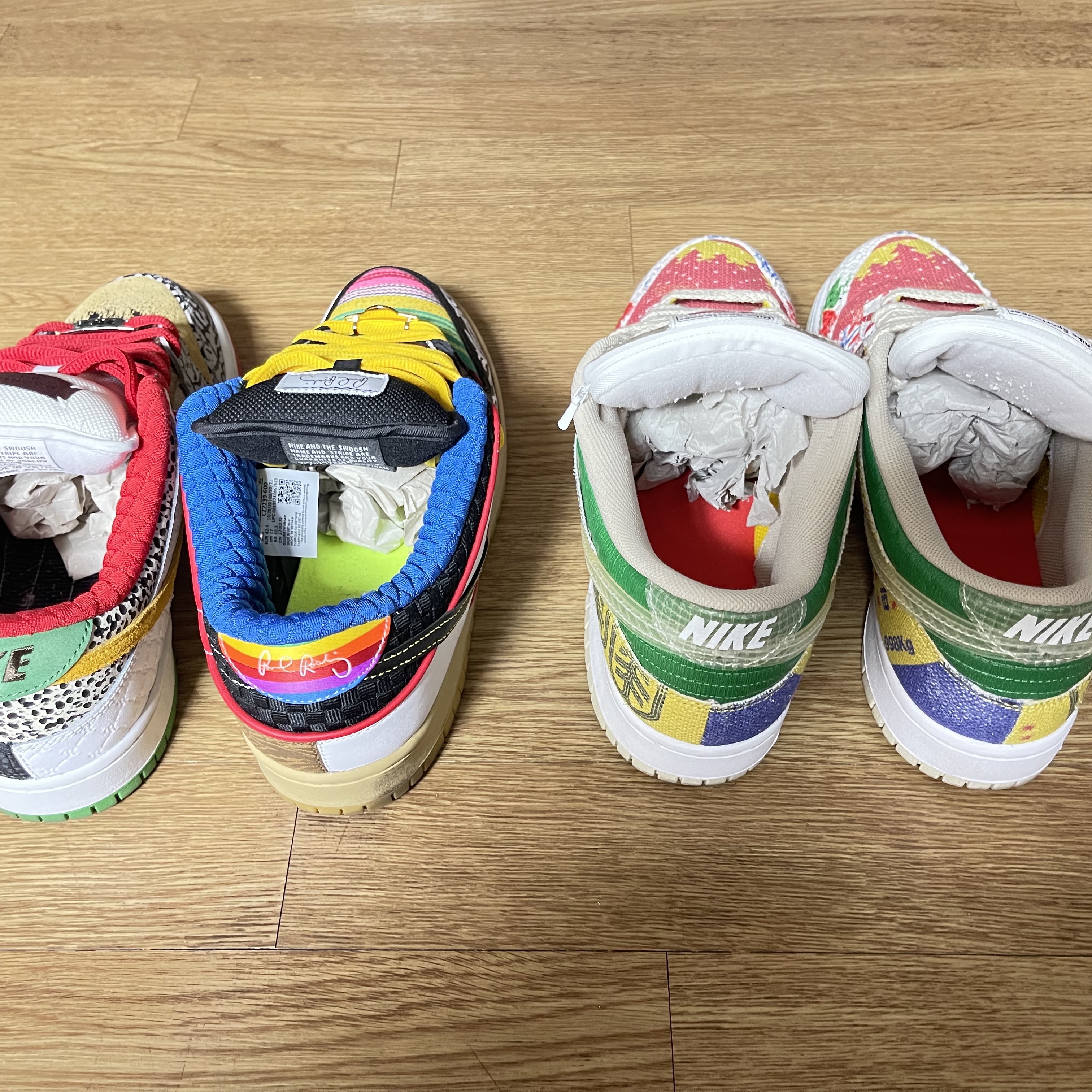 Nike SB Dunk Low What The Paul, Nike Dunk Low SP City Market 착용 스타일