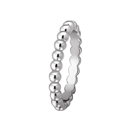 IT5VO93BECJ8 Van Cleef & Arpels Perlee Medium Beads Ring Size 50 VCARN9PC