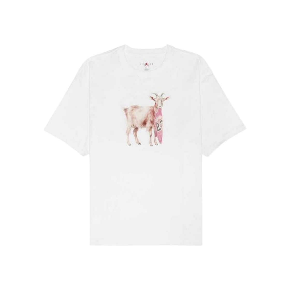 조던 티셔츠 화이트 블랙(Jordan T-Shirt White Black) - 1