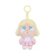Pop Mart Crybaby Sunset Concert Series Plush Pendant Pink White (Opened Case)