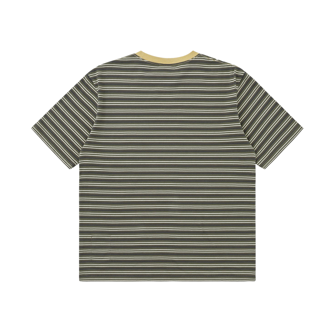 카키스 보더 숏슬리브 티셔츠 바크(Khakis Border S/S T-Shirt Bark) - 2